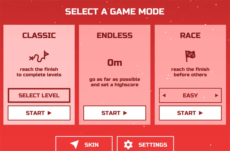 Space Waves Unblocked gameplay screenshot