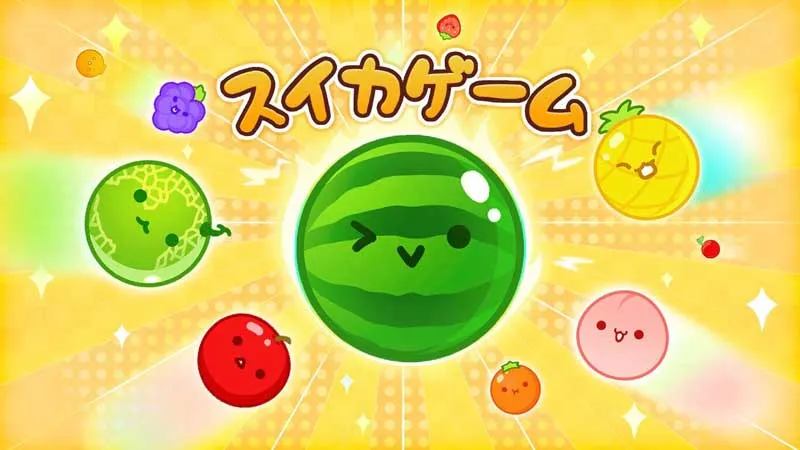 Suika Game gameplay