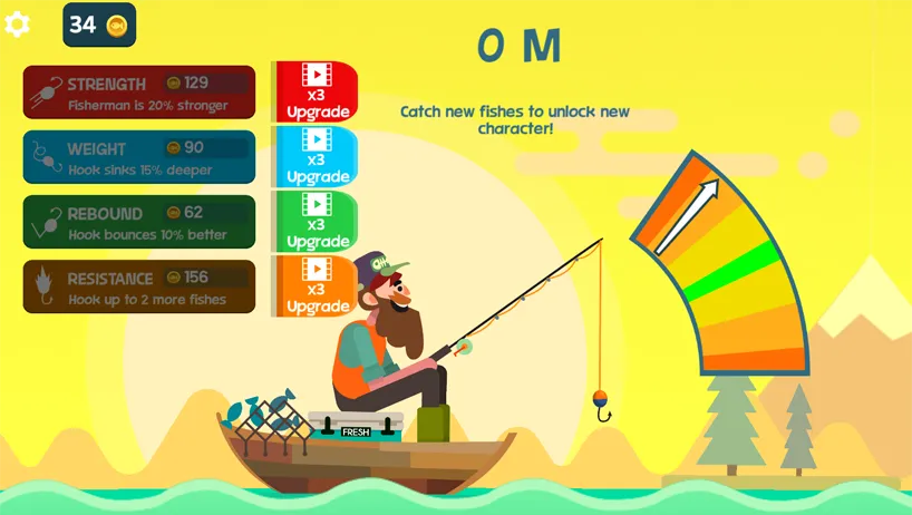 Fish Orbit gameplay