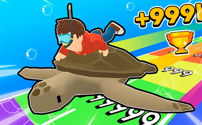 Obby Fish Challenge Ride gameplay